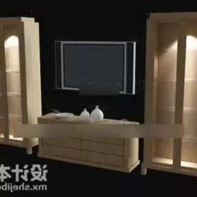 Tv Cabinet System 3d model