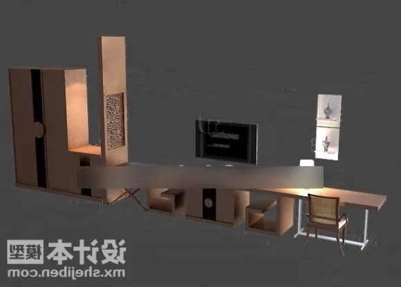 Tv Gadget Flat Screen 3d model