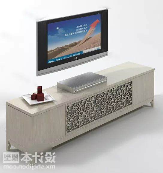 Tv Lcd Black Frame 3d model