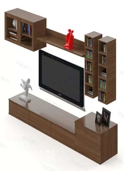 Stereo Multimedia Tv System 3d model