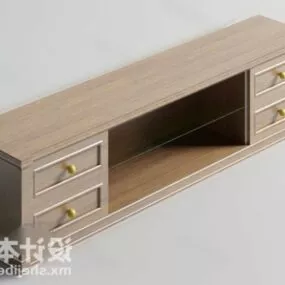 Single Tv Cabinet 3d model