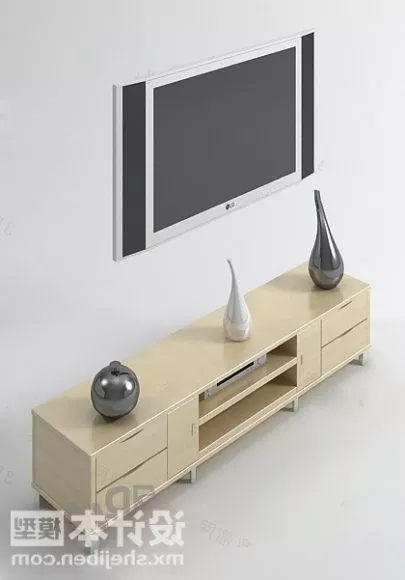 Lcd Tv Thick Benzel 3d model