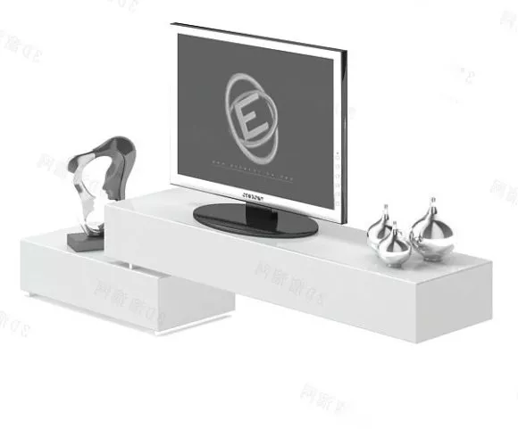 Tv Cabinet Minimalist Design 3d model Tv Cabinet Minimalist Design 3d model