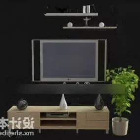 Small Tv Cabinet 3d model
