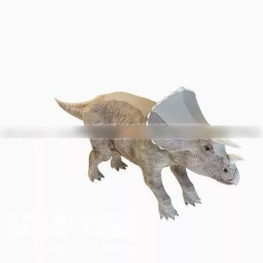 Triceratops Dinosaur Creature 3d model
