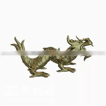 Dragon Claw Staff Character 3d model