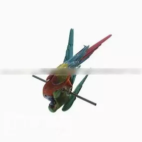 Parrot Bird Animal 3d model