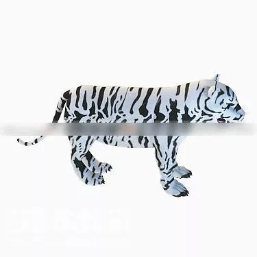 Tiger Robot 3d model