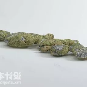 Landscape Garden Pebble 3d model