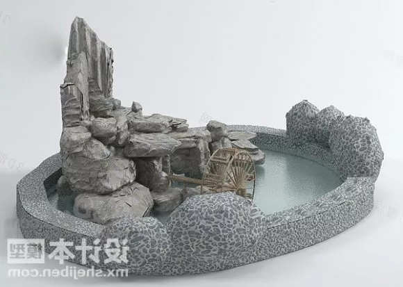 Rock Stone Realistic 3d model