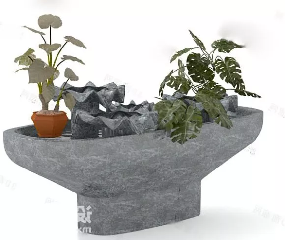 Lowpoly Stone 3d model