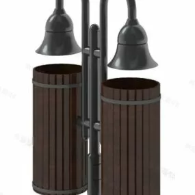 Park Trash 3d model