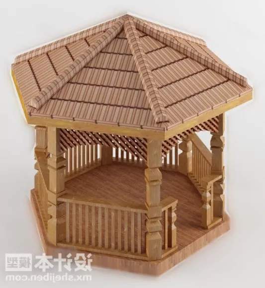 Pavilion Gazebo 3d model Pavilion Gazebo 3d model