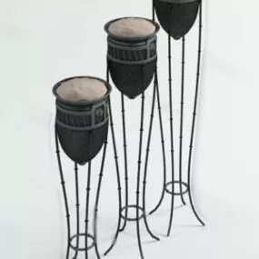Landscape Vase Stand 3d model