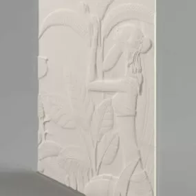 Carving Wall Decor 3d model