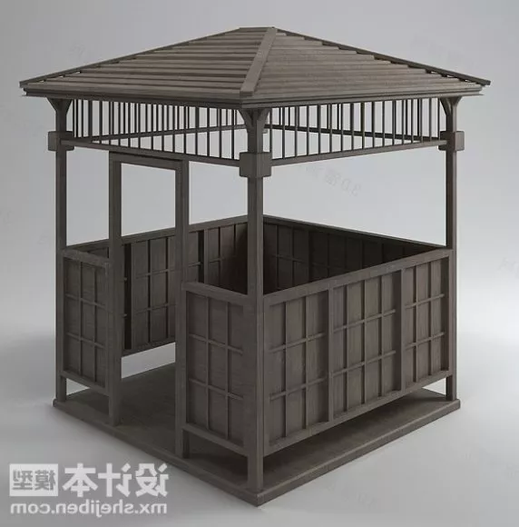 Gazebo Frame 3d model