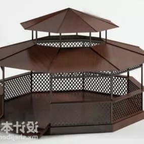 European Pavilion Landscape 3d model
