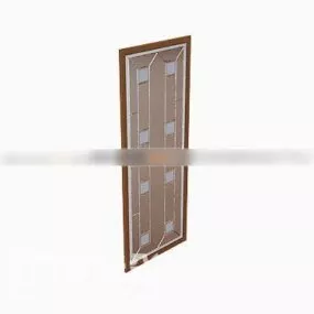 Common Wood Door 3d model
