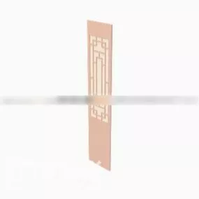 Old Style Door V1 3d model