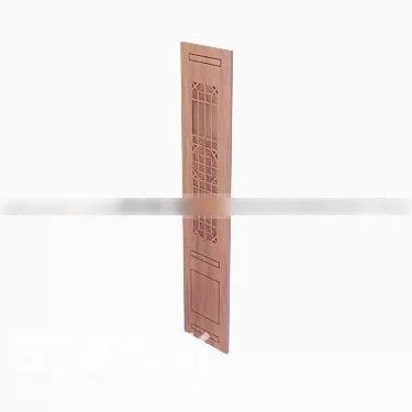 Old Double Door 3d model