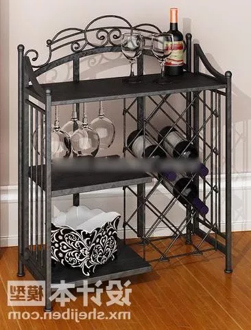 Iron Wine Cabinet 3d model Iron Wine Cabinet 3d model