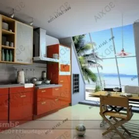 Kitchen Interior 3d model