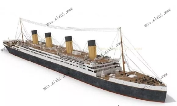 Rms Titanic 3d model Rms Titanic 3d model