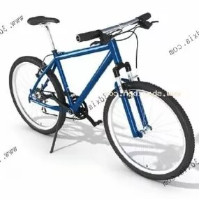 Bike Climbing Mountain Style 3d model