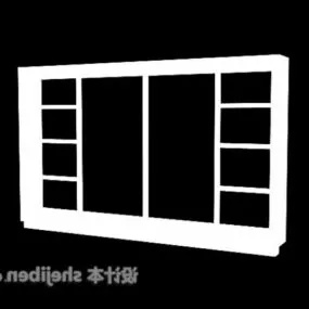 Home Aluminum Window 3d model