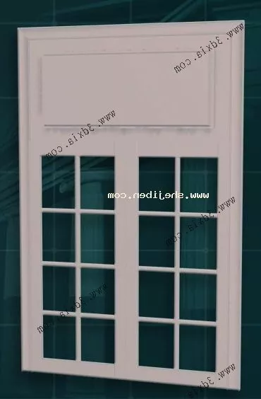 European Common Window 3d model European Common Window 3d model