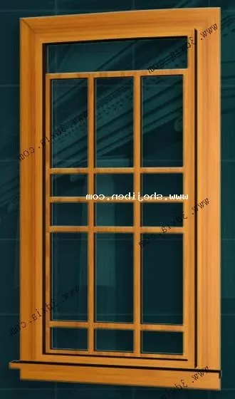 County Window 3d model County Window 3d model