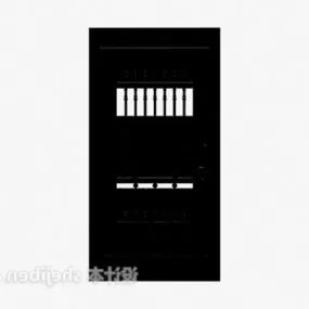 Prison Window 3d model