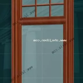 Common Glass Window 3d model