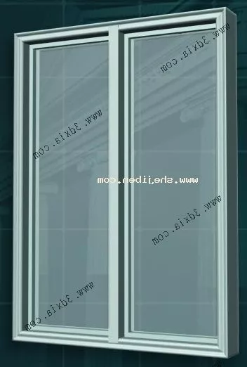 Aluminum Frame Window 3d model