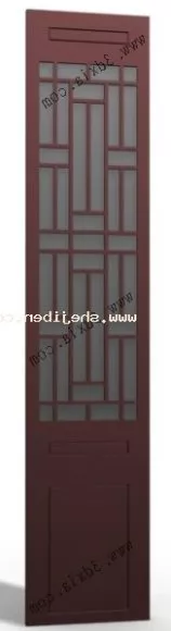 Chinese Frame Window 3d model Chinese Frame Window 3d model
