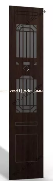 Old Glass Window 3d model