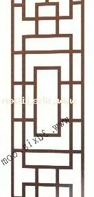 Japanese Window 3d model