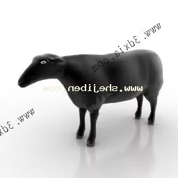 Black Cow 3d model