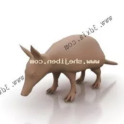 Pangolin 3d model
