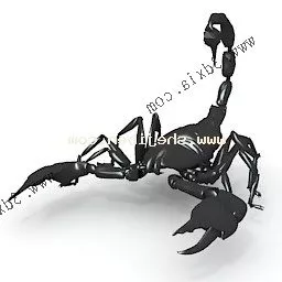Green Scorpion Game Animal 3d model