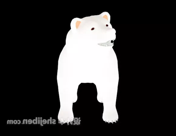 Realistic Panda Bear 3d model