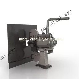 Industrial Machine Part 3d model
