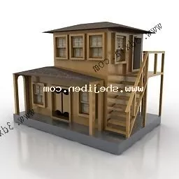 Chapel House Building 3d model