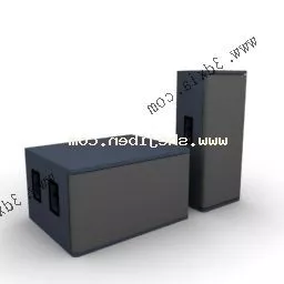 Box Building 3d model