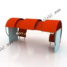 European Transit Bus 3d model