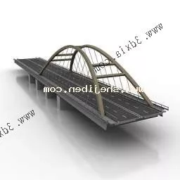 Small Garden Bridge 3d model