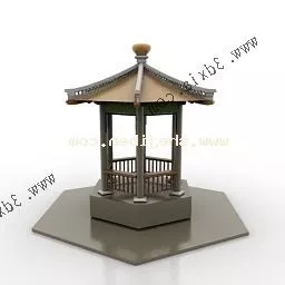 Pavilion Building 3d model