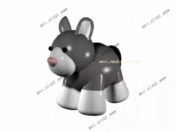 Toy Bear For Kid 3d model