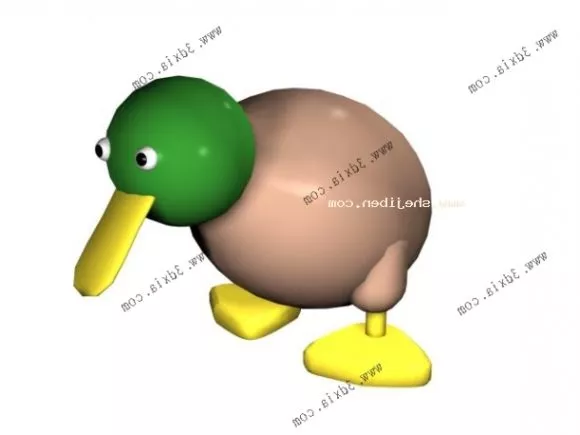Flock Swallow Bird 3d model