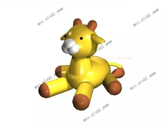 Tictactoe Game Board 3d model
